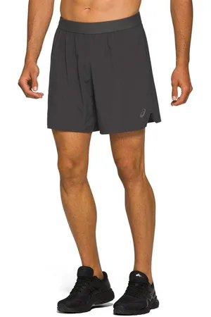 Asics Laufshorts ROAD 7in Short Men 2011A768-020 weite Laufhose in graphite grey - Verkäufer: Lauflust Sportartikel