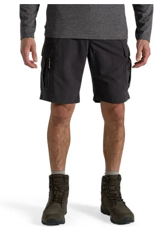 Craghoppers Softshellhose - Nosilife Shorts NL Cargo II kurze Hosen, grau - Verkäufer: hive outdoor