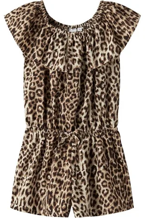 NAME IT Jumpsuit NKFVINAYA SS PLAYSUIT (1-tlg) elastische Taille - Verkäufer: Familiennestkindermode
