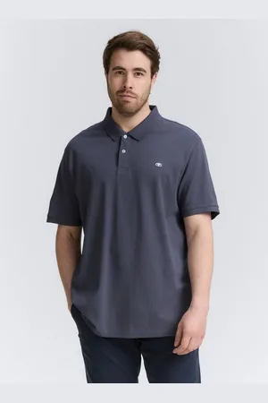 TOM TAILOR Poloshirt Plus Size - Piqué Poloshirt mit Logo-Stickerei - Verkäufer: TOM TAILOR