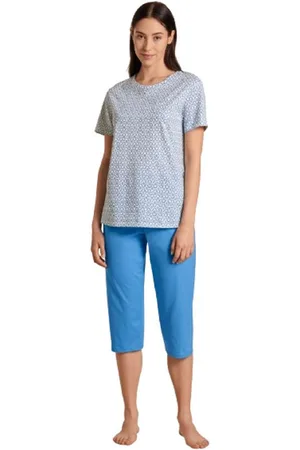 Calida Pyjama Damenpyjama 40296 azurit blue (1 Stück, 1 tlg., 1 Stück) - Verkäufer: Mein Style