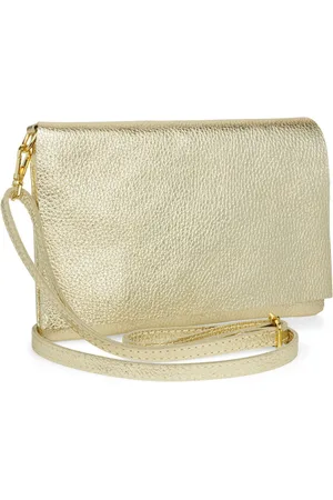 CASPAR Clutch Abendtasche Stilvolle Damen Leder Tasche -CLASSIC LINE- Modell No.839, leicht, elegant & unempfindlich - 100% Echtleder - Handmade in Italy - Verkäufer: & SIKORA