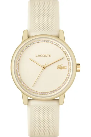 Lacoste Quarzuhr .12.12 GO 2001288, Armbanduhr, Damenuhr, Glaskristalle