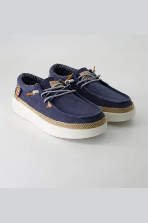FUSION Lily linen navy Slipper - Verkäufer: TRETTER-Schuhe