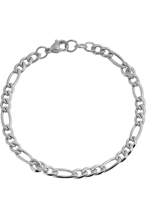 Akzent Edelstahlarmband Clarinha "Clarinha" Figaro-Armband aus Edelstahl, goldfarben (Einzeln) - Verkäufer: Shaghafi GmbH