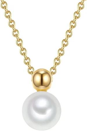 Valero Pearls Silberkette gelbgold, aus Sterling Silber - Verkäufer: Juvalia