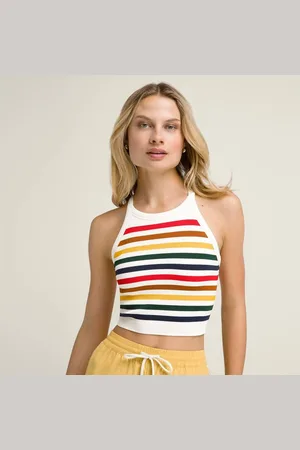 Wilson Tanktop W On The Daily Brami Sandrift Stripe - Verkäufer: Tennis-Point
