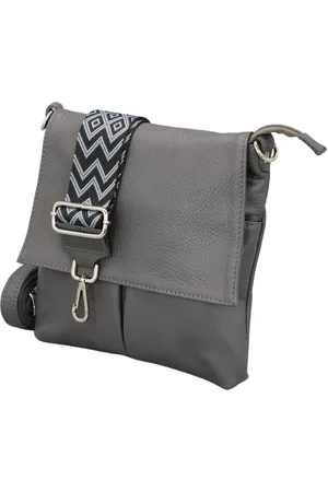 Adel Bags Schultertasche ELLA Umhängetasche für Damen mit 2 Riemen, echtes Leder, hergestellt in Italien - Verkäufer: