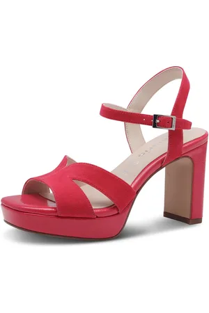 Tamaris High-Heel-Sandalette, Sommerschuh, Abendschuh, Blockabsatz, mit ANTIshokk-Absatz