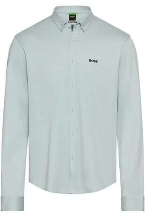 HUGO BOSS Langarmhemd B_MOTION_L mit Logo-Druck