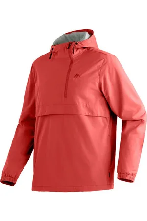 Maier Sports Outdoorjacke OkokO Unisex Windbreaker, Schlupfjacke wasserdicht, verstellbare Kapuze