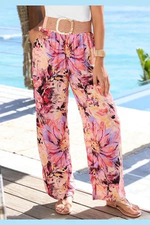 Lascana Palazzohose mit Alloverprint