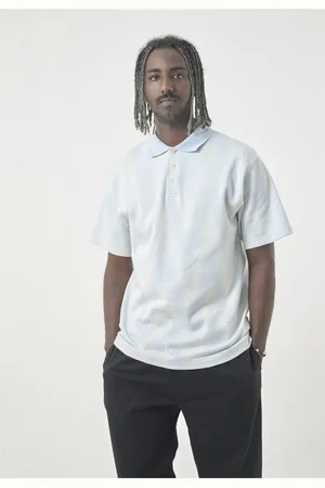 Cleptomanicx Poloshirt Ziggy mit dezentem Allover-Print
