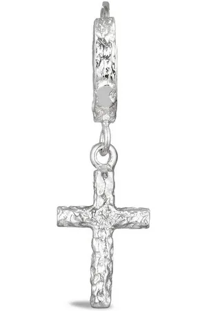 Kuzzoi Paar Creolen Creole Kreuz 925 Sterling Silber - Verkäufer: JULIE & GRACE GmbH
