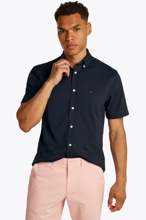 Tommy Hilfiger Kurzarmhemd PERFORMANCE KNIT SOLID SS SHIRT