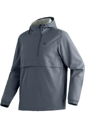 Maier Sports Outdoorjacke OkokO Unisex Windbreaker, Schlupfjacke wasserdicht, verstellbare Kapuze