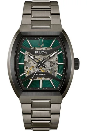 BULOVA Automatikuhr Automatik Maquina Anthrazit/ - Verkäufer: uhrcenter