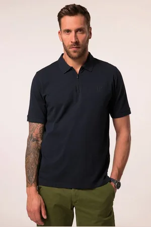 JP 1880 Poloshirt Polo Zipper Halbarm FLEXNAMIC® - Verkäufer: Popken Fashion Group