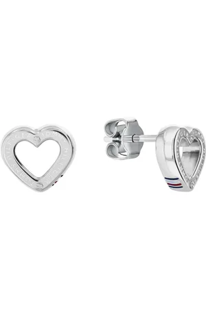Tommy Hilfiger Paar Ohrstecker TOGGLE HEART, Herz, 2780971, 2780972, mit Emaille