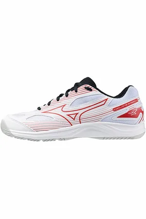 Mizuno CYCLONE SPEED 4(U) WHITE/SALSA/BLACK Hallenschuh - Verkäufer: Sport Rossow GmbH