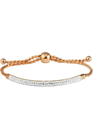 Akzent Armband Inna Edelstahlarmband mit Similibesatz, silberfarbig, 23 (Einzeln), Damen Armband - Verkäufer: Shaghafi GmbH