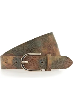 Tamaris Ledergürtel Glänzende Schließe, 2,5 cm breit