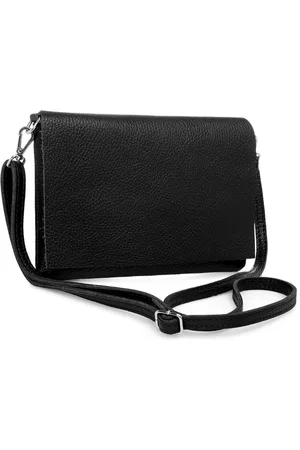 CASPAR Clutch Abendtasche Stilvolle Damen Leder Tasche -CLASSIC LINE- Modell No.839, leicht, elegant & unempfindlich - 100% Echtleder - Handmade in Italy - Verkäufer: & SIKORA