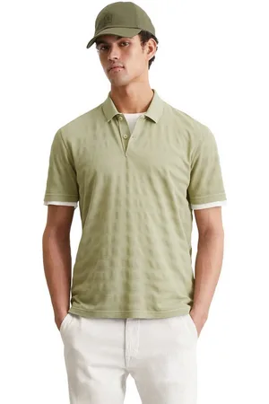 Marc O’ Polo Poloshirt mit Streifenstruktur