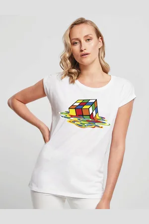 Youth Designz Print-Shirt "Zauberwürfel" Damen T-Shirt als Statement oder Geschenk Frauen Motiv mit stylischen Aufdruck für Frauen - Verkäufer: EmDa Trading GmbH