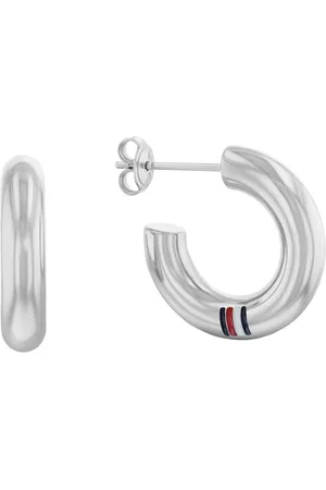 Tommy Hilfiger Paar Creolen CIRCLES, 2780948, 2780949, mit Emaille