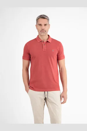 Lerros Poloshirt mit Logo Stickerei