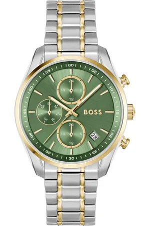 HUGO BOSS Multifunktionsuhr GRAND TOUR LADIES 1502766, Quarzuhr, Armbanduhr, Damenuhr, Edelstahlarmband