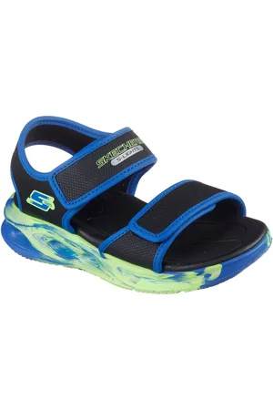 Skechers SOLA GLOW SANDAL Sandale, Sandale mit Klettverschluss+Blinkfunk., Größenschablone zum Download