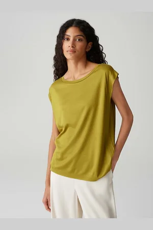Opus Kurzarmshirt SALLO Regular mit seitlichem Falteneinsatz - Verkäufer: GmbH | someday GmbH