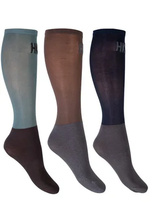 Hkm Reitsocken Socken -Microcotton Colour- 3er Set - Verkäufer: Casual Riding