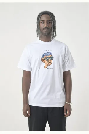 Cleptomanicx T-Shirt Classic Tee Live slow die old Locker geschnitten