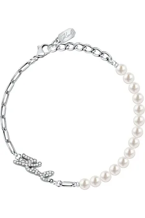 Karl Lagerfeld Armband Damen-Armband Edelstahl Kunstperle, Pearl - Verkäufer: CHRIST Juweliere und Uhrmacher seit 1863 GmbH