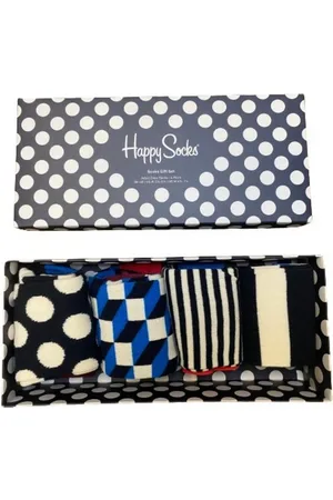 Happy Socks Basicsocken Geschenkbox Big Dot- 4 Paar Größe 36-40 - Verkäufer: Grand-Depot-Store
