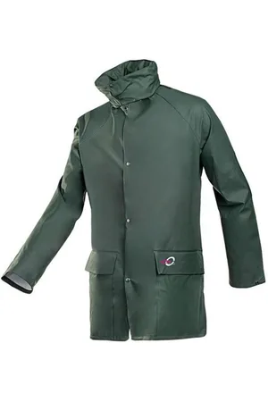 Sioen Regenjacke Regenjacke Dortmund Flexothane olivgrün Gr. M 0 - Verkäufer: Tooler