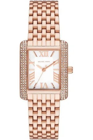 Michael Kors Quarzuhr MK4743 Damen-Uhr Emery Analog Quarz mit Edelstahl-Armband Roségold - Verkäufer: Karat24