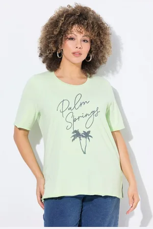 Ulla Popken T-Shirt T-Shirt Palm Springs Classic Rundhals Halbarm - Verkäufer: Popken Fashion Group