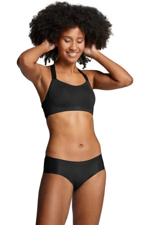 PUMA Bügelloser BH WOMEN HIGH SUPPORT ACTIVE BRA 1P Mit breiten Trägern, Doppelcupgrößen