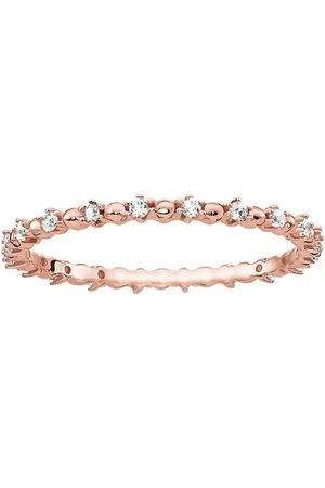Thomas Sabo Silberring Dots mit weißen Steinen Rosé - Verkäufer: uhrcenter