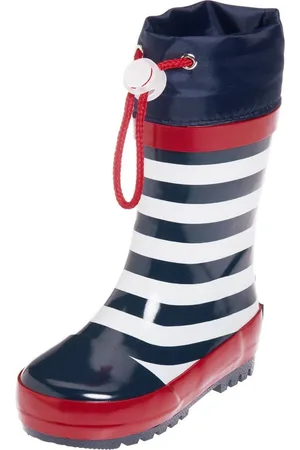 Playshoes Gummistiefel Gummistiefel maritim, in marine/weiß, Größe 32/33 - Verkäufer: Danto GmbH