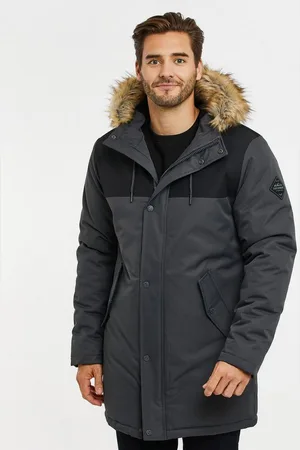 Threadbare Parka THB Jacket Parkston (1-St) mit Kunstfell-Kapuze - Verkäufer: onQuality