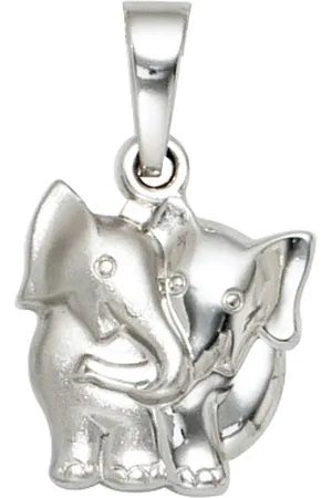 Jobo Kettenanhänger Anhänger Elefant, 925 Silber