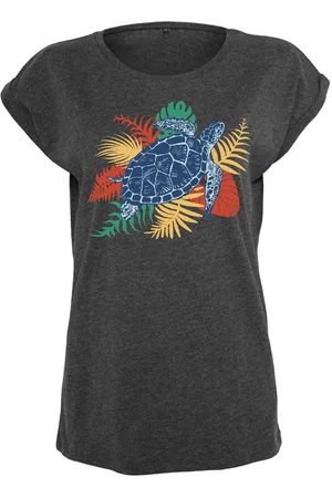 Youth Designz Print-Shirt "Bunte Schildkröte" Damen T-Shirt Statement oder Geschenk Frauen Motiv mit stylischen Aufdruck für Frauen - Verkäufer: EmDa Trading GmbH