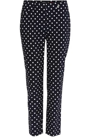 Robell Stretch-Hose BELLA09 Bengaline Punkte Print - Verkäufer: ZEITLERONLINE