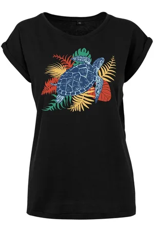 Youth Designz Print-Shirt "Bunte Schildkröte" Damen T-Shirt Statement oder Geschenk Frauen Motiv mit stylischen Aufdruck für Frauen - Verkäufer: EmDa Trading GmbH