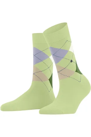 Burlington Socken Queen (1-Paar) mit vierfarbigem Argyle-Muster - Verkäufer: FALKE